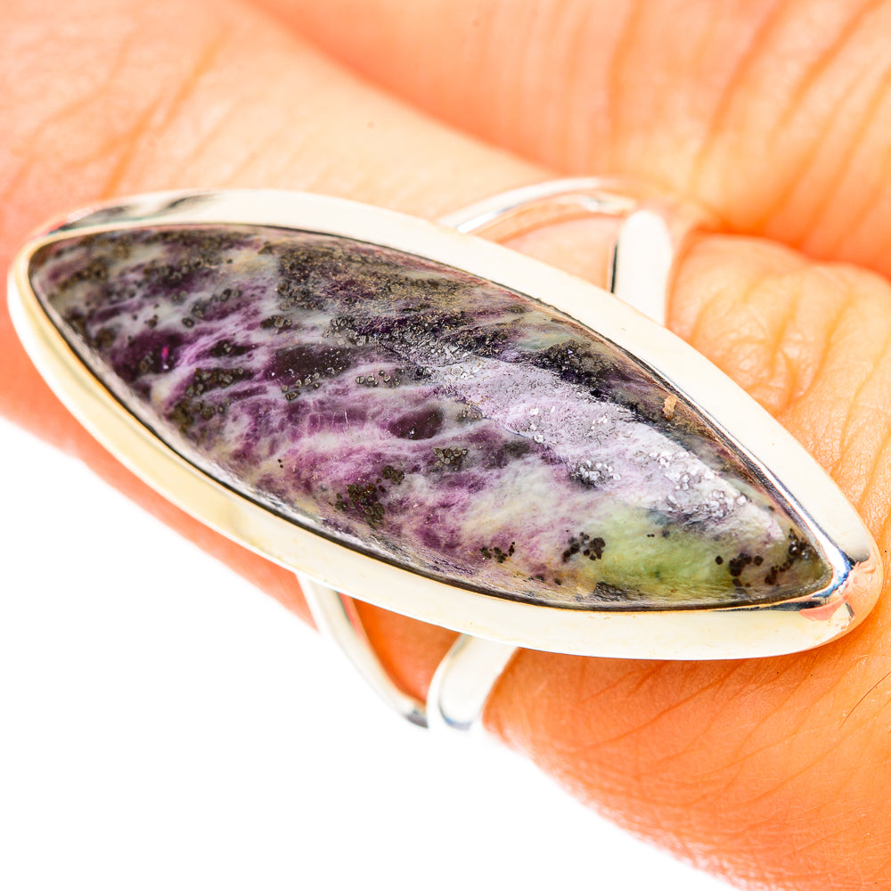 Charoite Rings handcrafted by Anasilvercos - RING120271