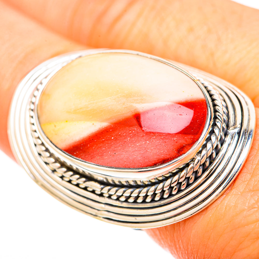 Mookaite Rings handcrafted by Anasilvercos - RING120293