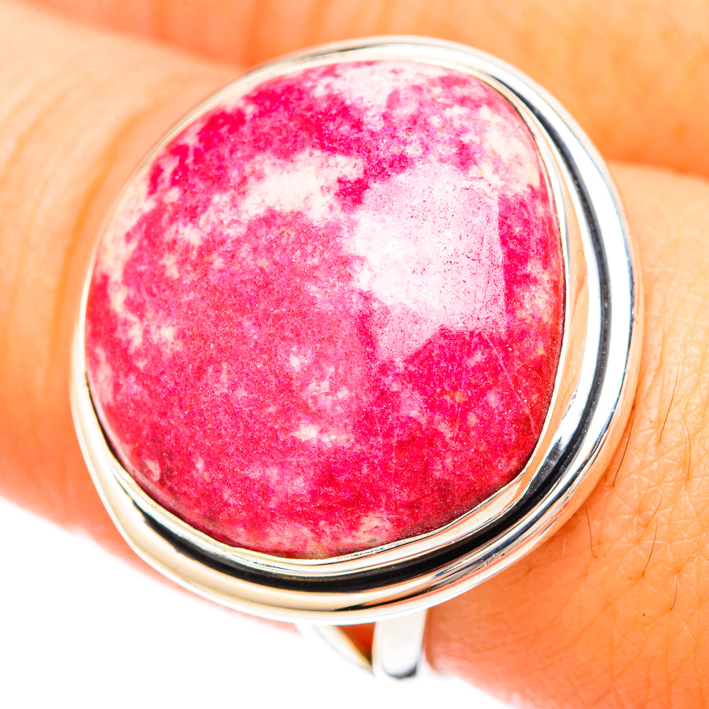 Thulite Rings handcrafted by Anasilvercos - RING120296