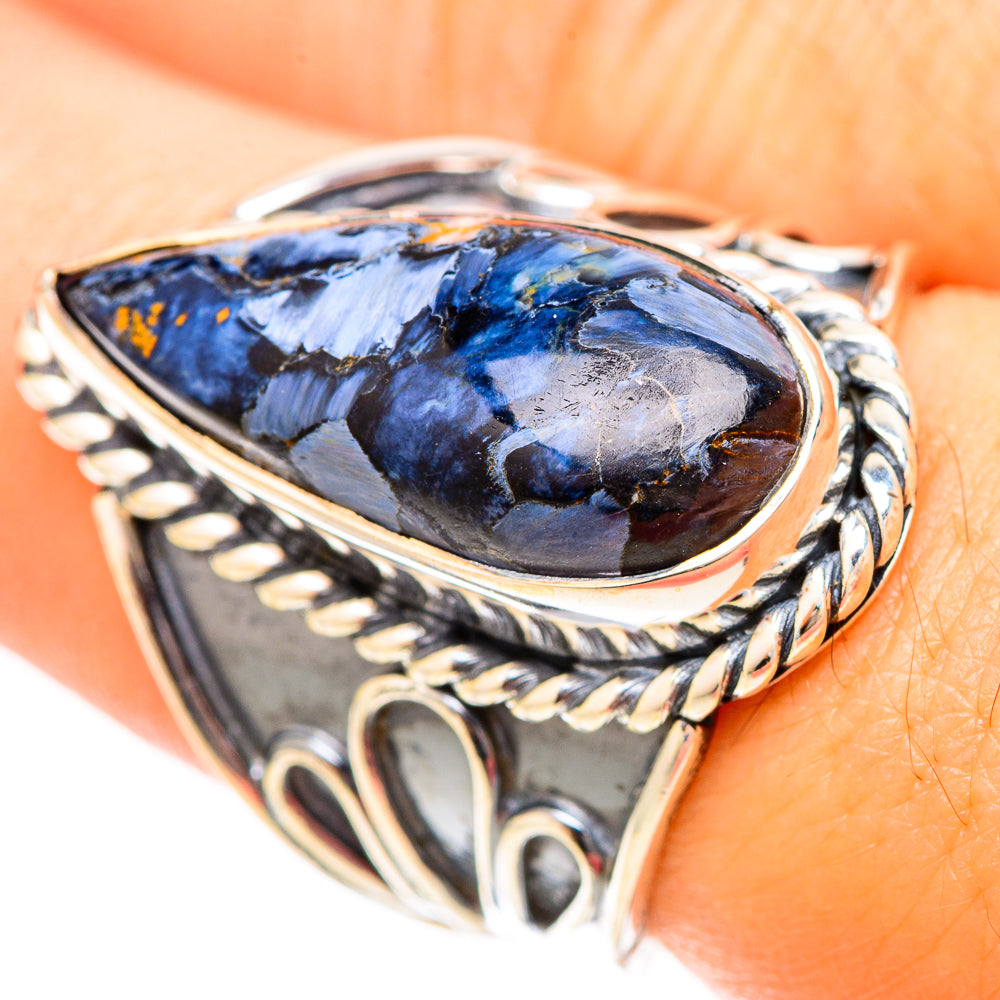 Pietersite Rings handcrafted by Anasilvercos - RING120306