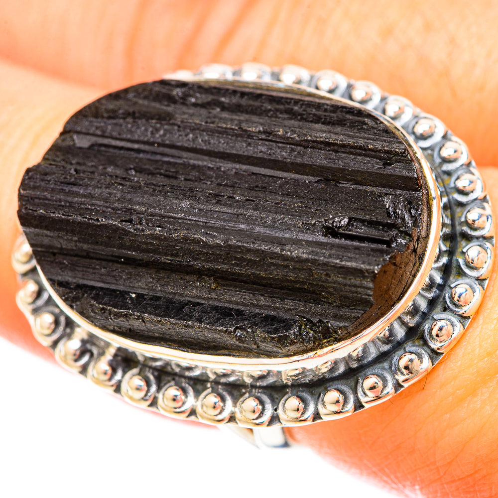 Tektite Rings handcrafted by Anasilvercos - RING120361
