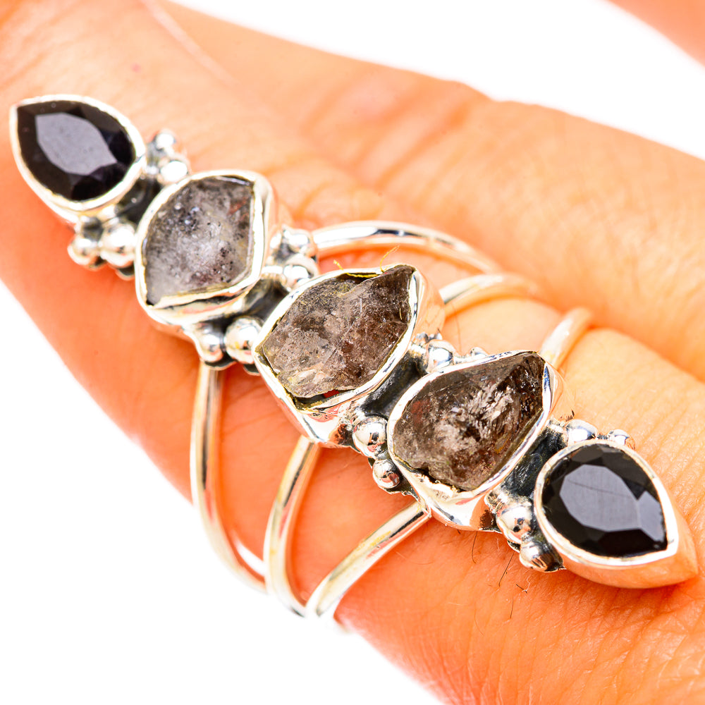 Herkimer Diamond Rings handcrafted by Anasilvercos - RING120362