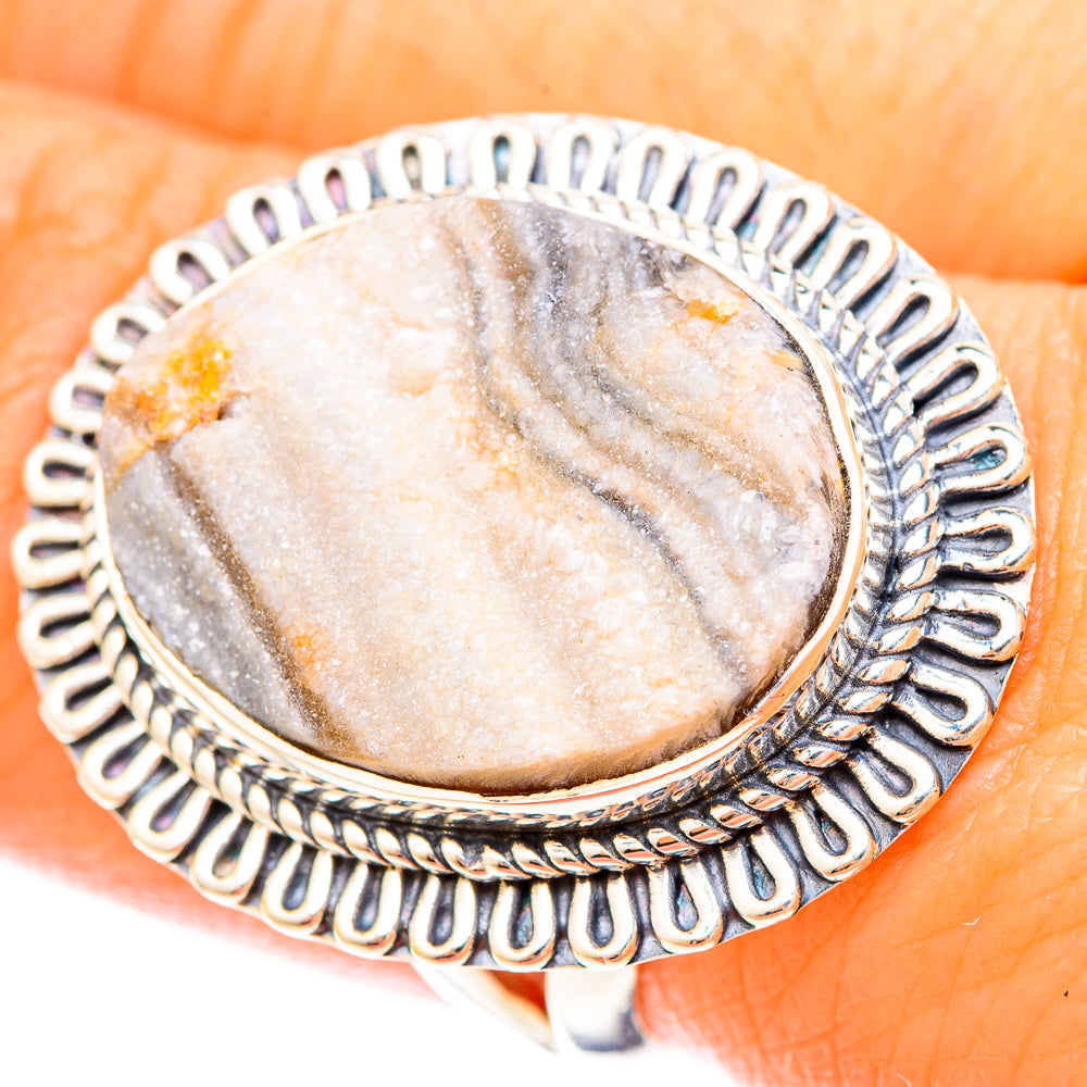 Desert Druzy Rings handcrafted by Anasilvercos - RING120374