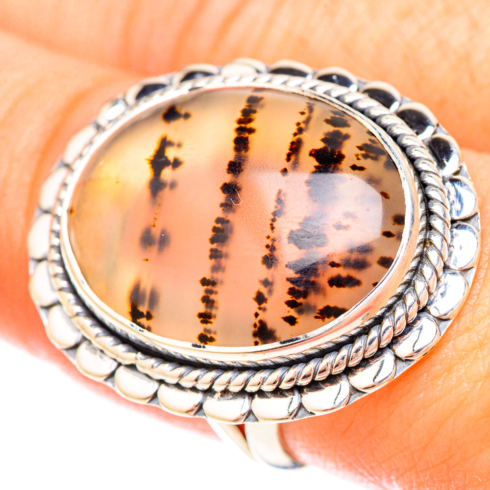 Montana Agate Rings handcrafted by Anasilvercos - RING120391