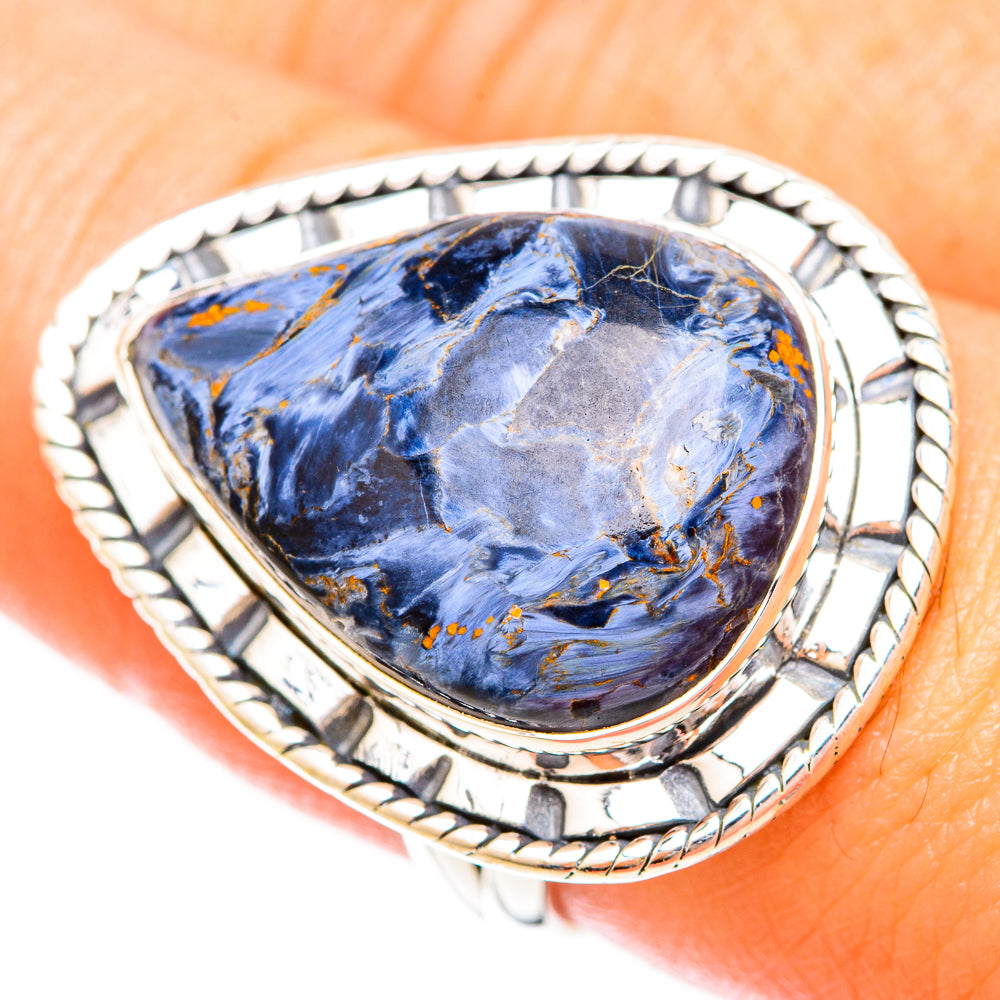 Pietersite Rings handcrafted by Anasilvercos - RING120404