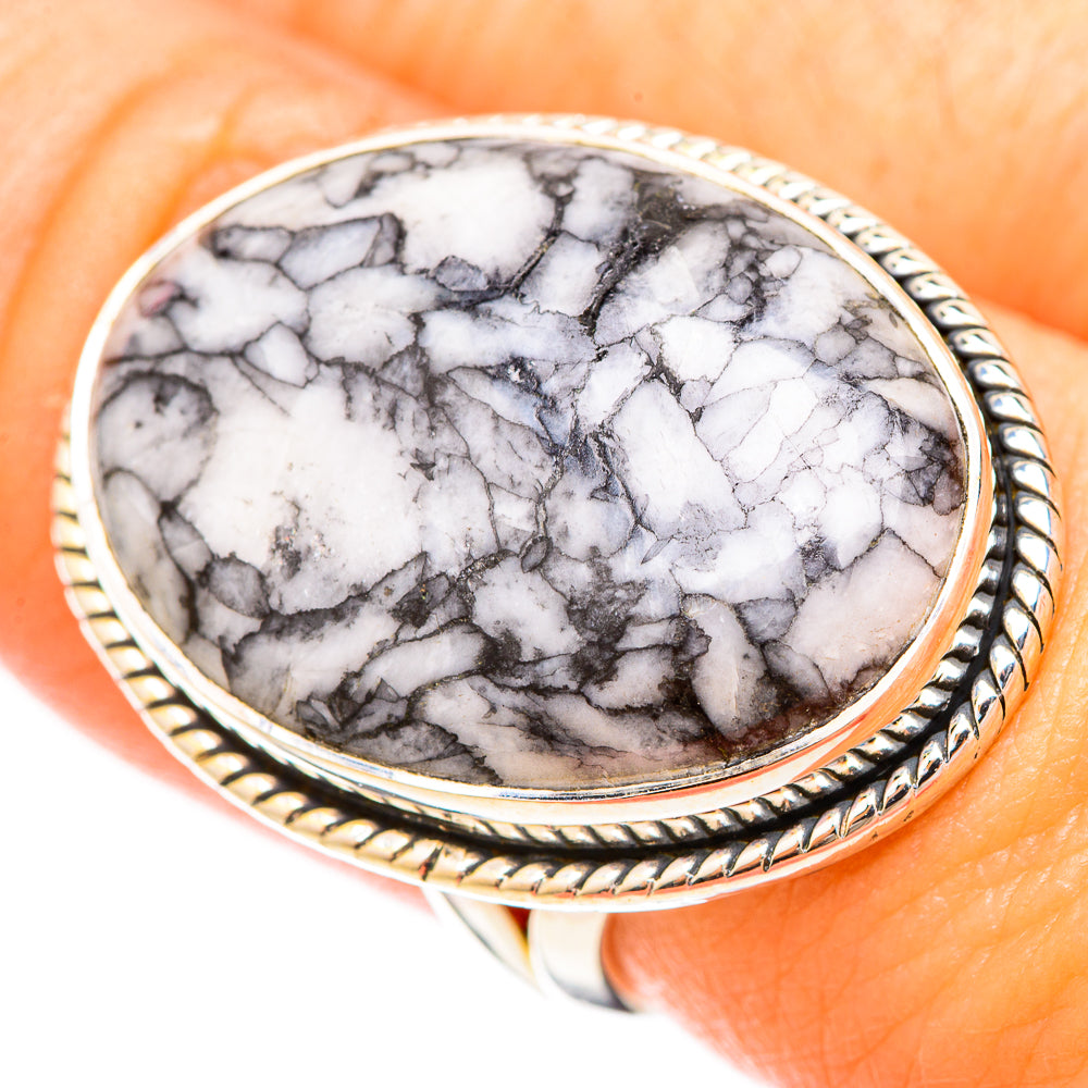 Pinolith Jasper Rings handcrafted by Anasilvercos - RING120405