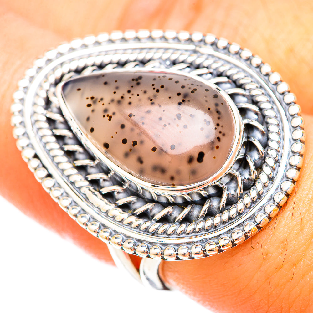 Montana Agate Rings handcrafted by Anasilvercos - RING120408