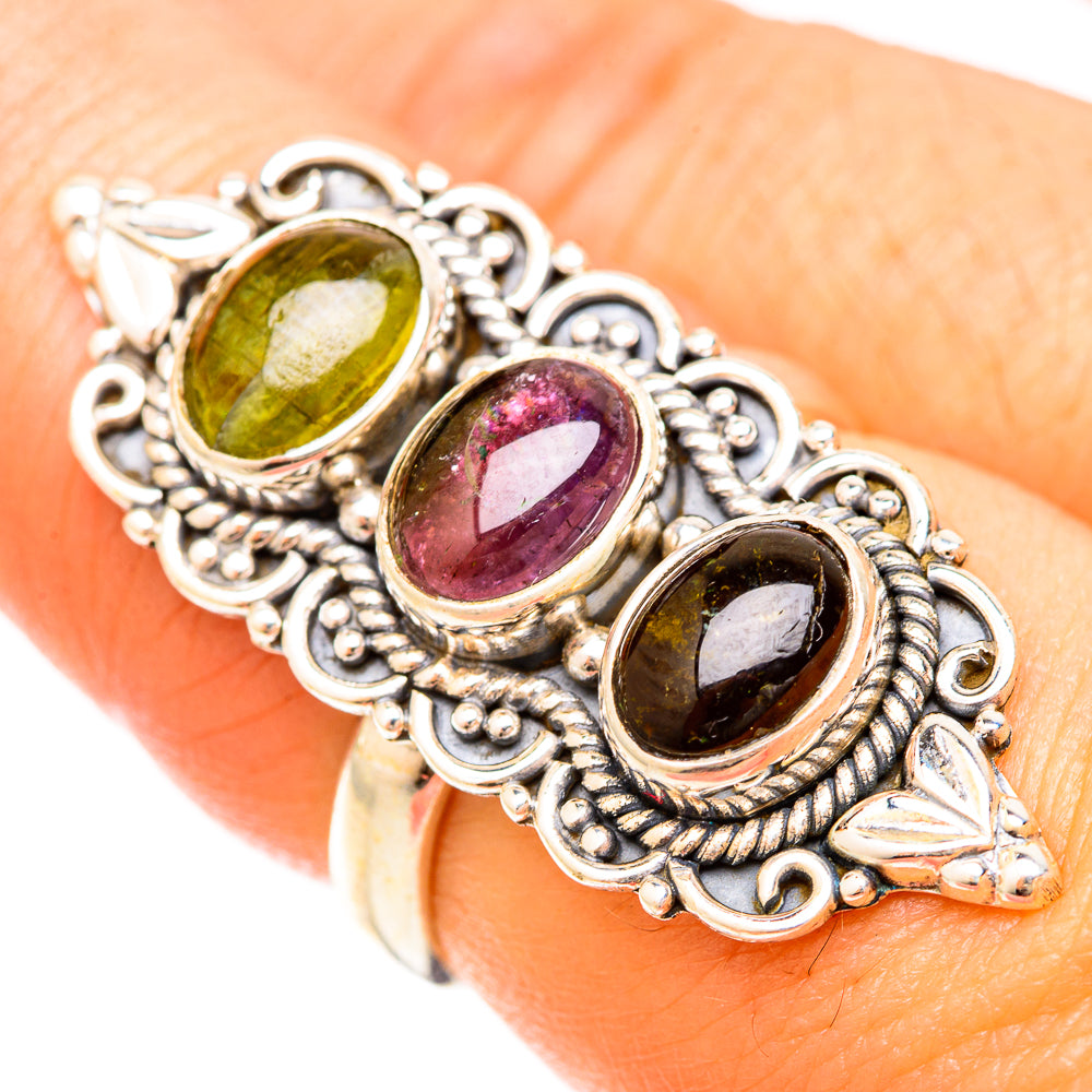 Tourmaline Rings handcrafted by Anasilvercos - RING120416