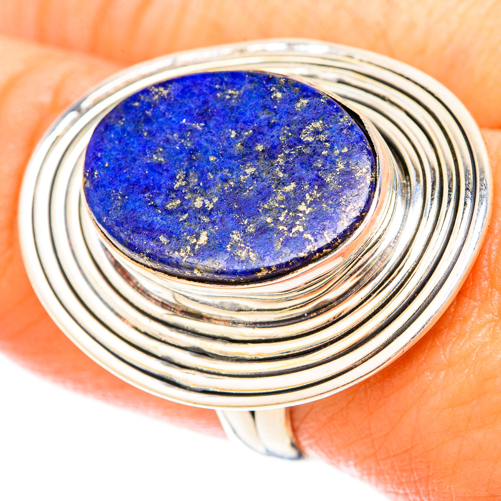 Lapis Lazuli Rings handcrafted by Anasilvercos - RING120419