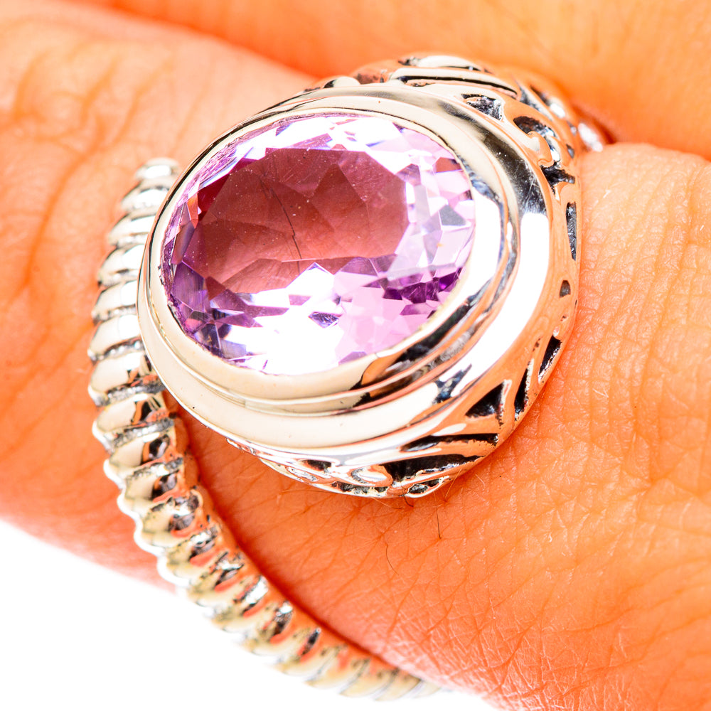 Amethyst Rings handcrafted by Anasilvercos - RING120444