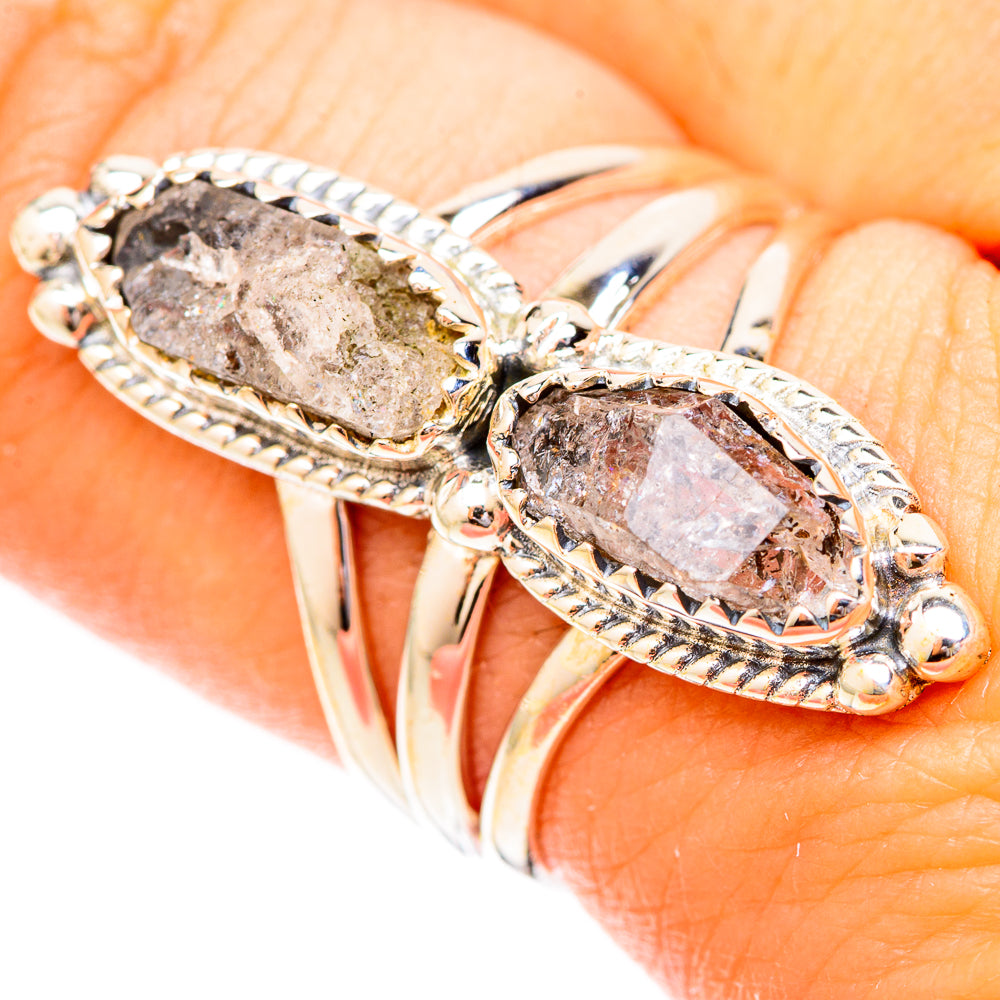 Herkimer Diamond Rings handcrafted by Anasilvercos - RING120490