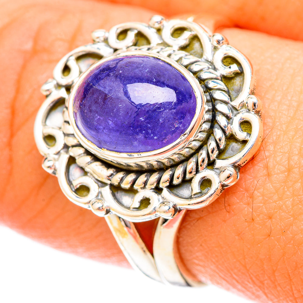 Tanzanite Rings handcrafted by Anasilvercos - RING120523