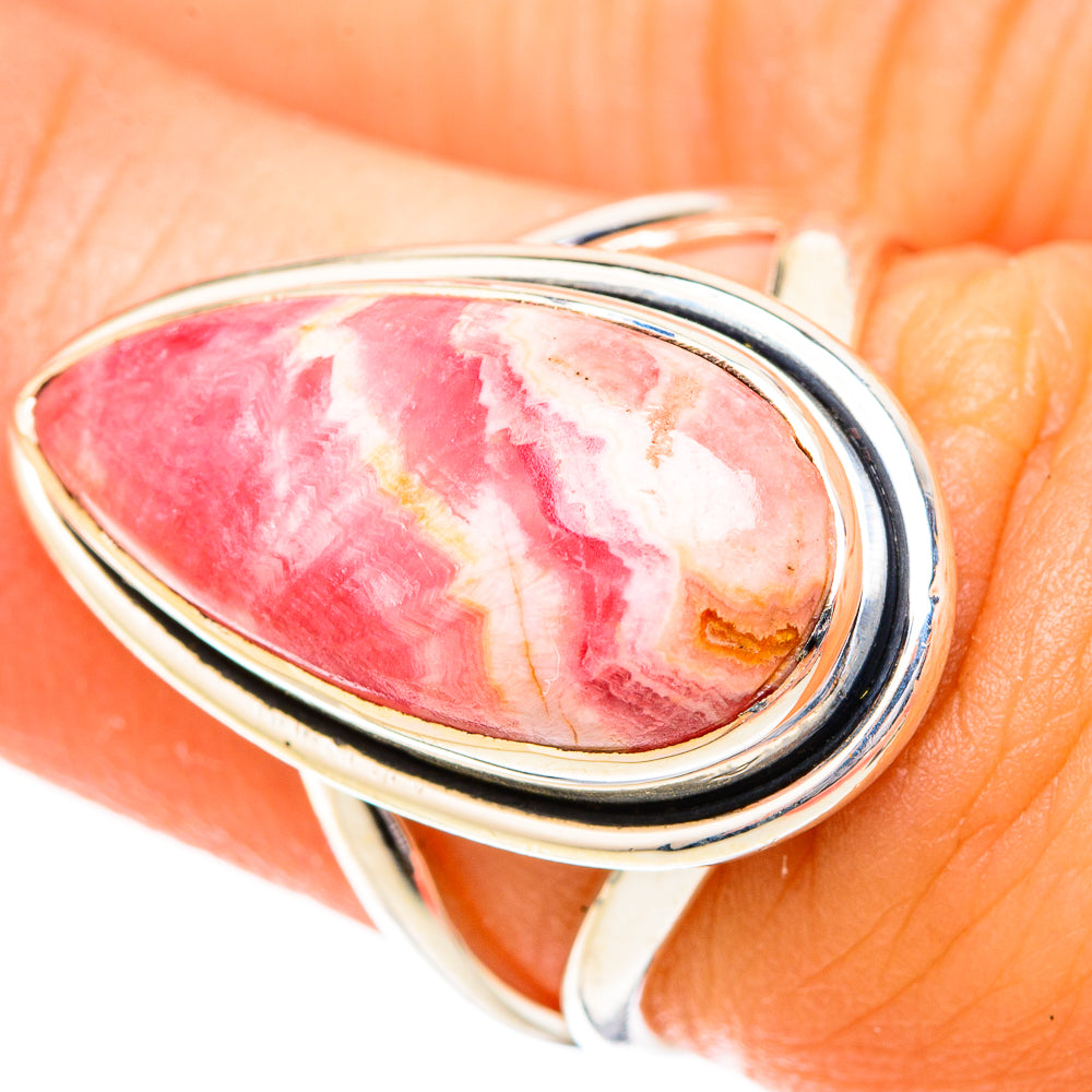 Rhodochrosite Rings handcrafted by Anasilvercos - RING120585