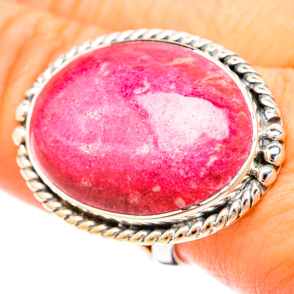 Thulite Rings handcrafted by Anasilvercos - RING120615