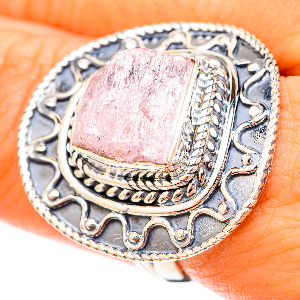 Kunzite Rings handcrafted by Anasilvercos - RING120616