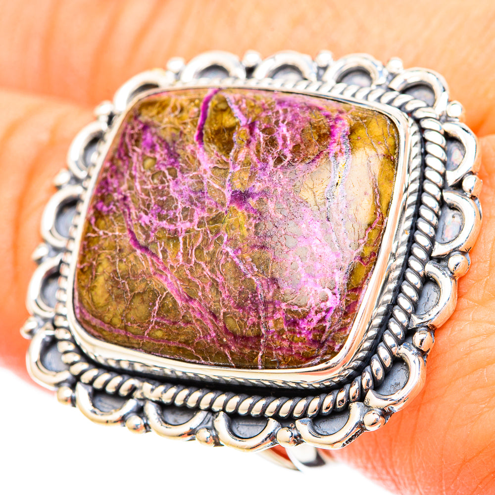 Stichtite Rings handcrafted by Anasilvercos - RING120619
