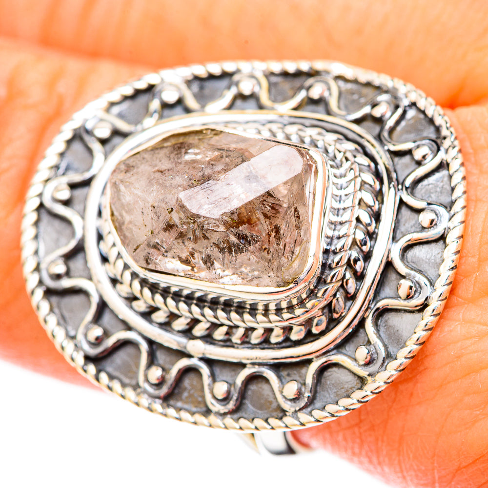 Herkimer Diamond Rings handcrafted by Anasilvercos - RING120621