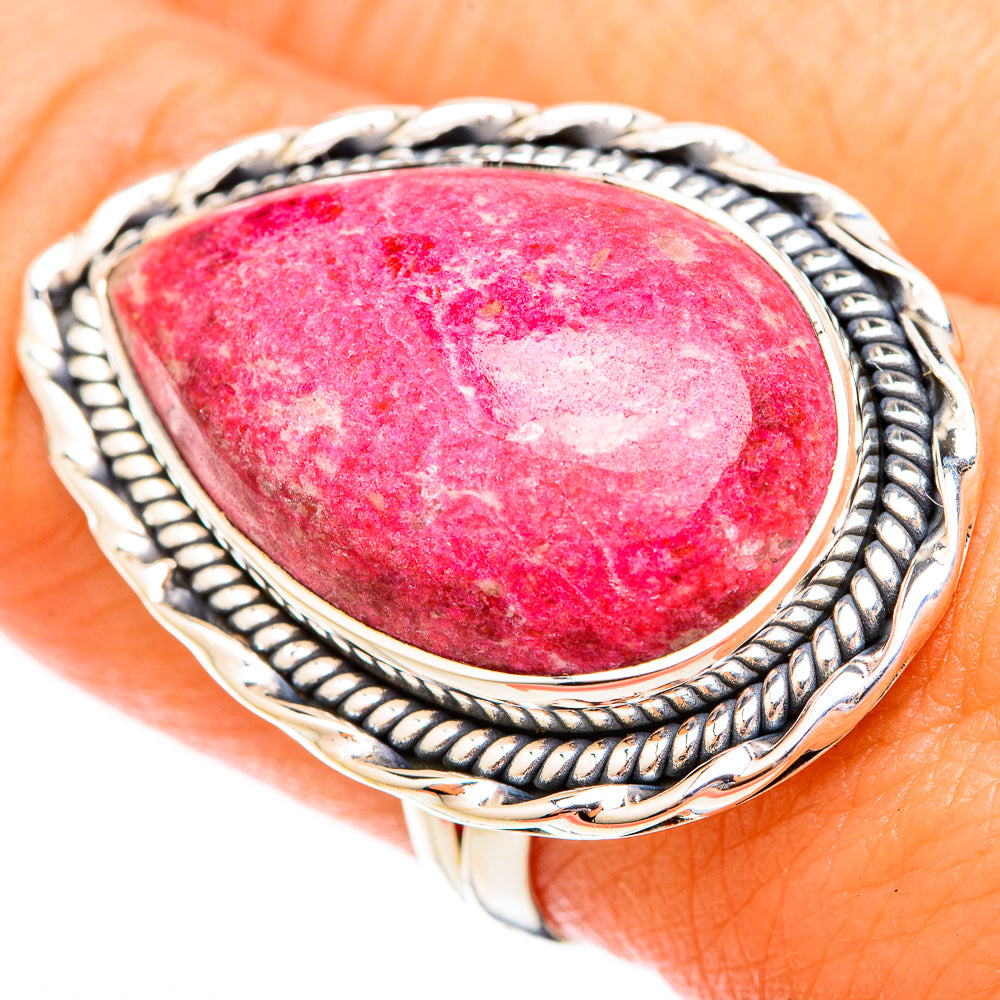 Thulite Rings handcrafted by Anasilvercos - RING120666