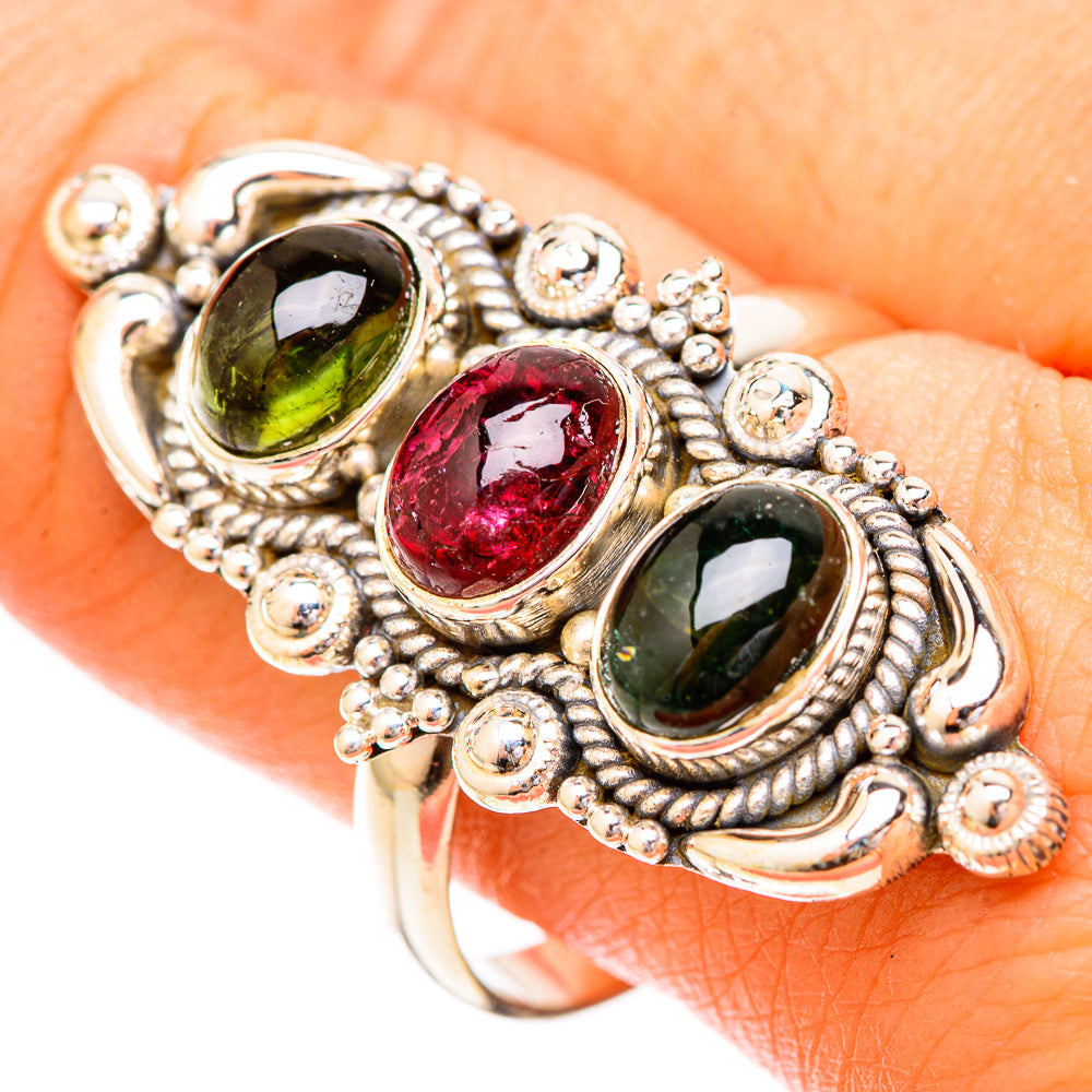 Tourmaline Rings handcrafted by Anasilvercos - RING120681