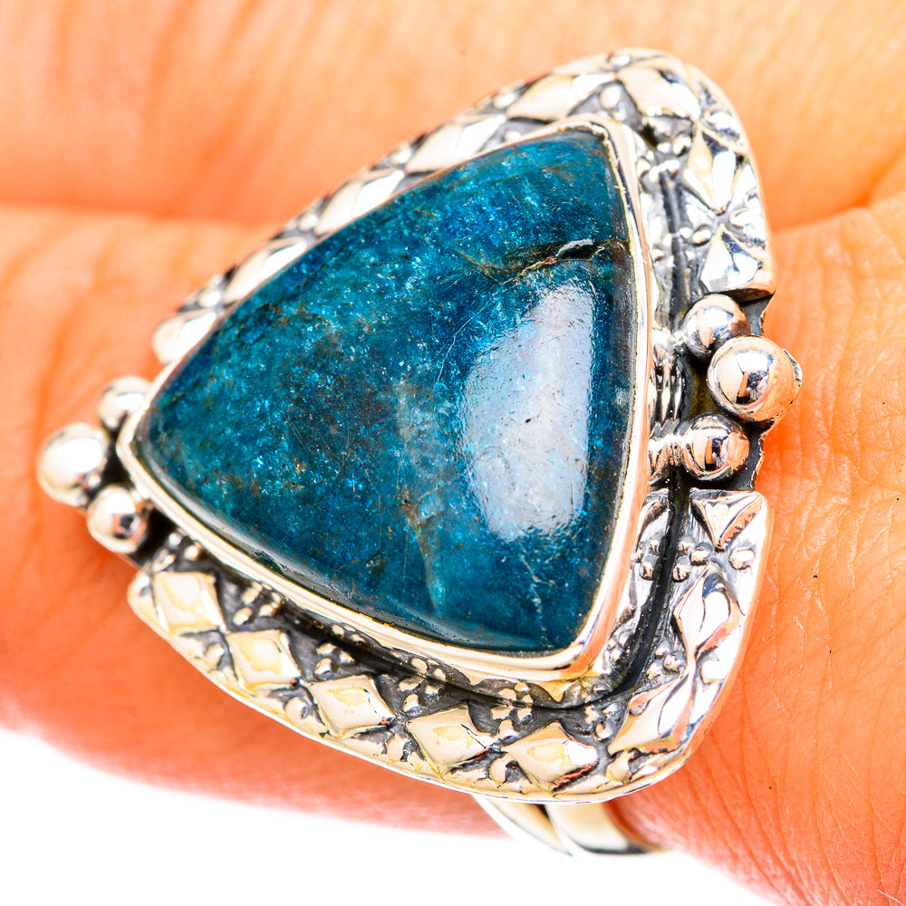 Apatite Rings handcrafted by Anasilvercos - RING120686