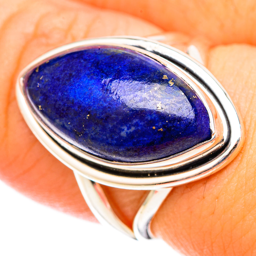 Lapis Lazuli Rings handcrafted by Anasilvercos - RING120763