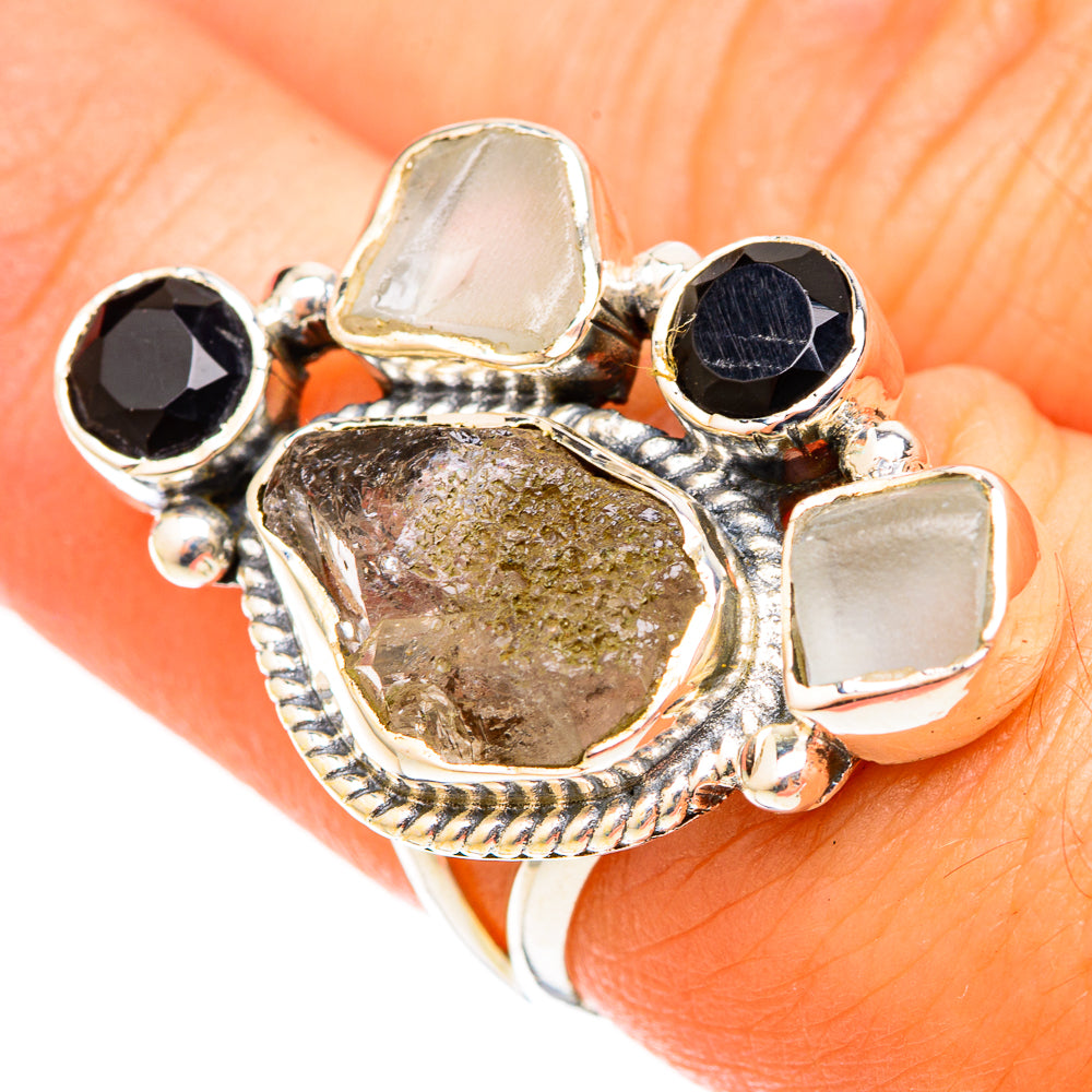 Herkimer Diamond Rings handcrafted by Anasilvercos - RING120813