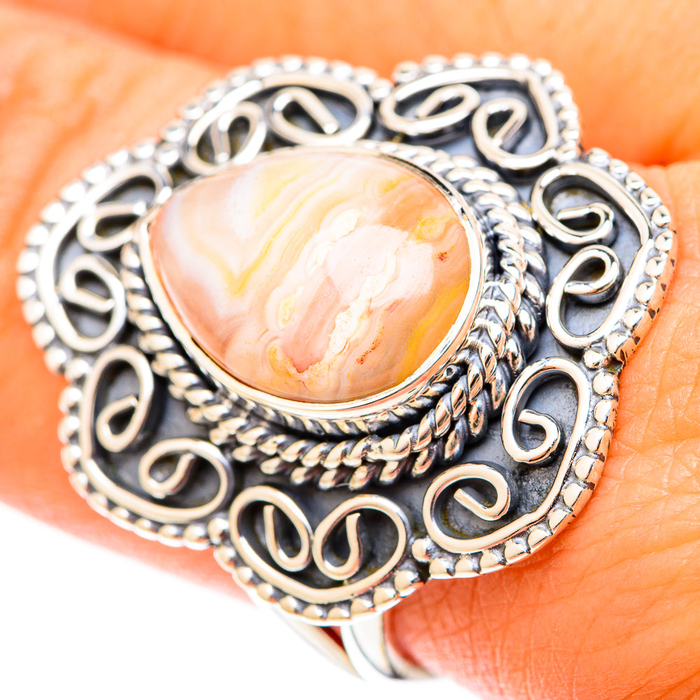 Ocean Jasper Rings handcrafted by Anasilvercos - RING120849