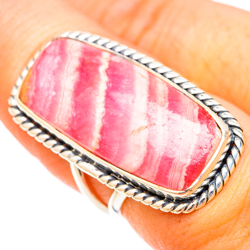 Rhodochrosite Rings handcrafted by Anasilvercos - RING120856