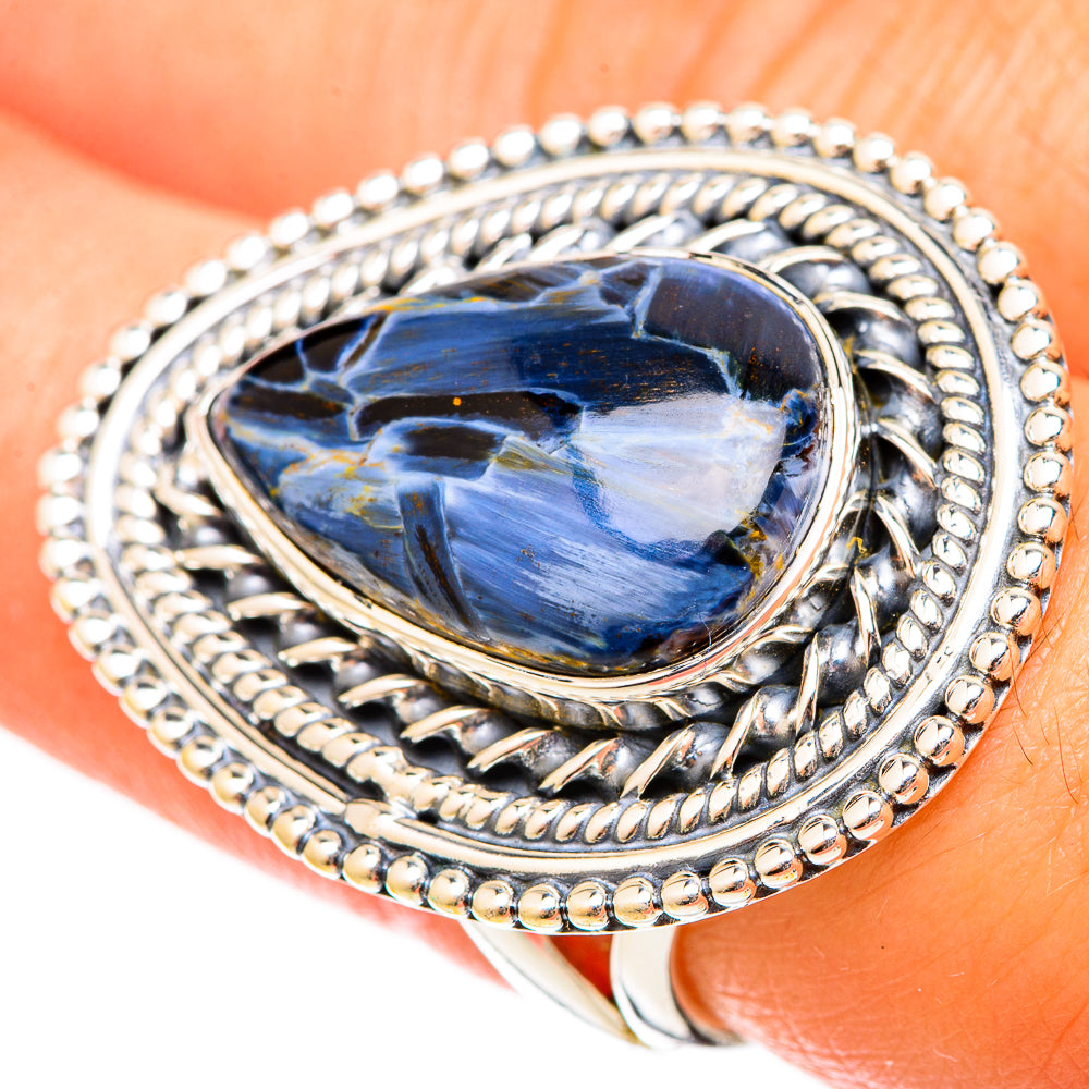 Pietersite Rings handcrafted by Anasilvercos - RING120866