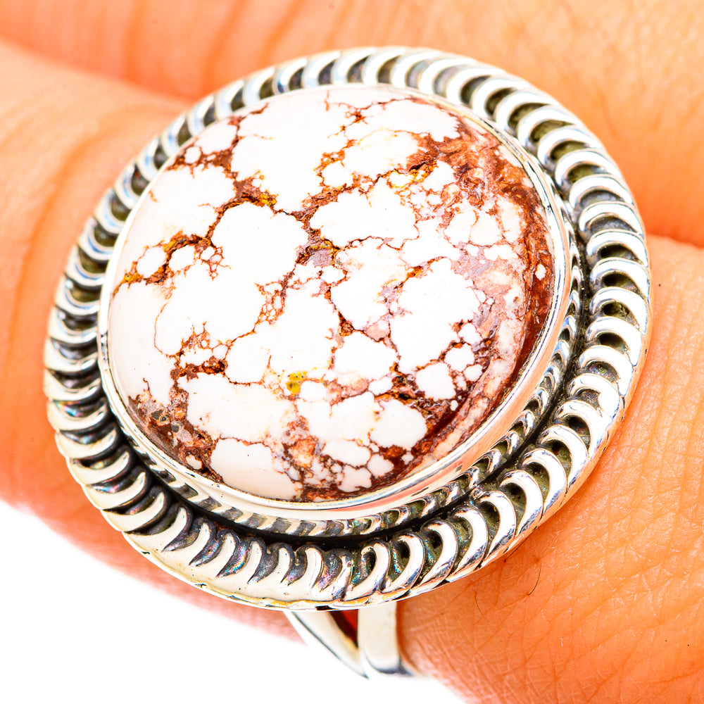 Wild Horse Jasper Rings handcrafted by Anasilvercos - RING120909