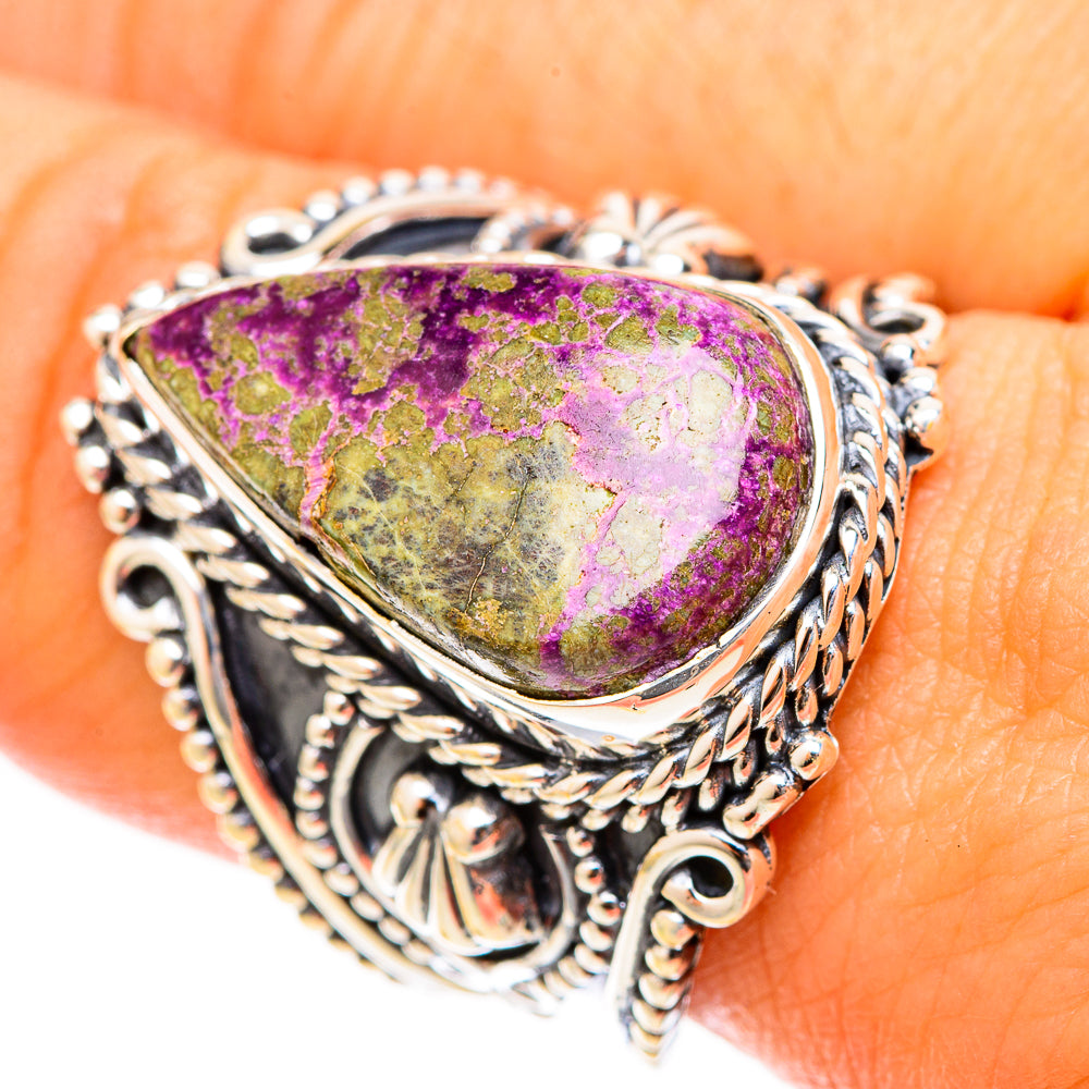 Stichtite Rings handcrafted by Anasilvercos - RING120917