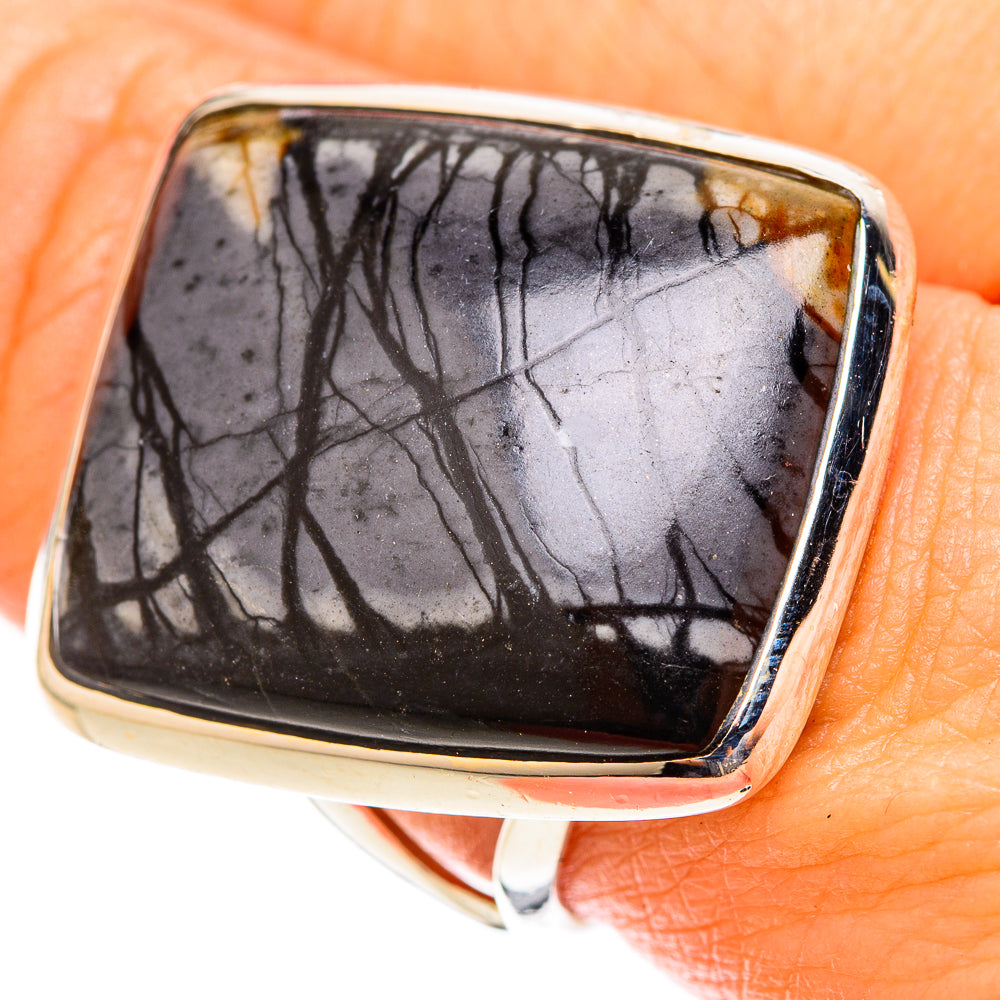 Picasso Jasper Rings handcrafted by Anasilvercos - RING120985