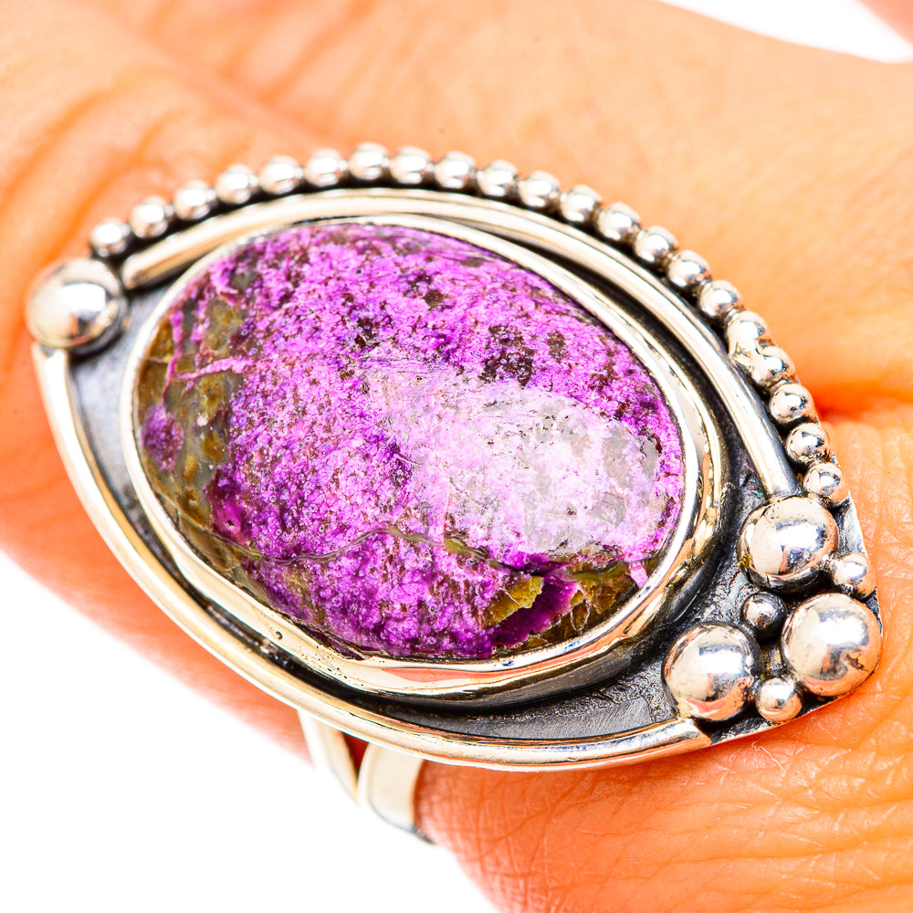 Stichtite Rings handcrafted by Anasilvercos - RING121023