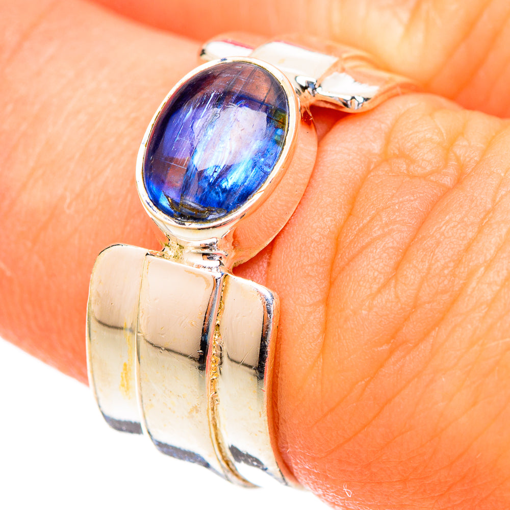 Kyanite Rings handcrafted by Anasilvercos - RING121034