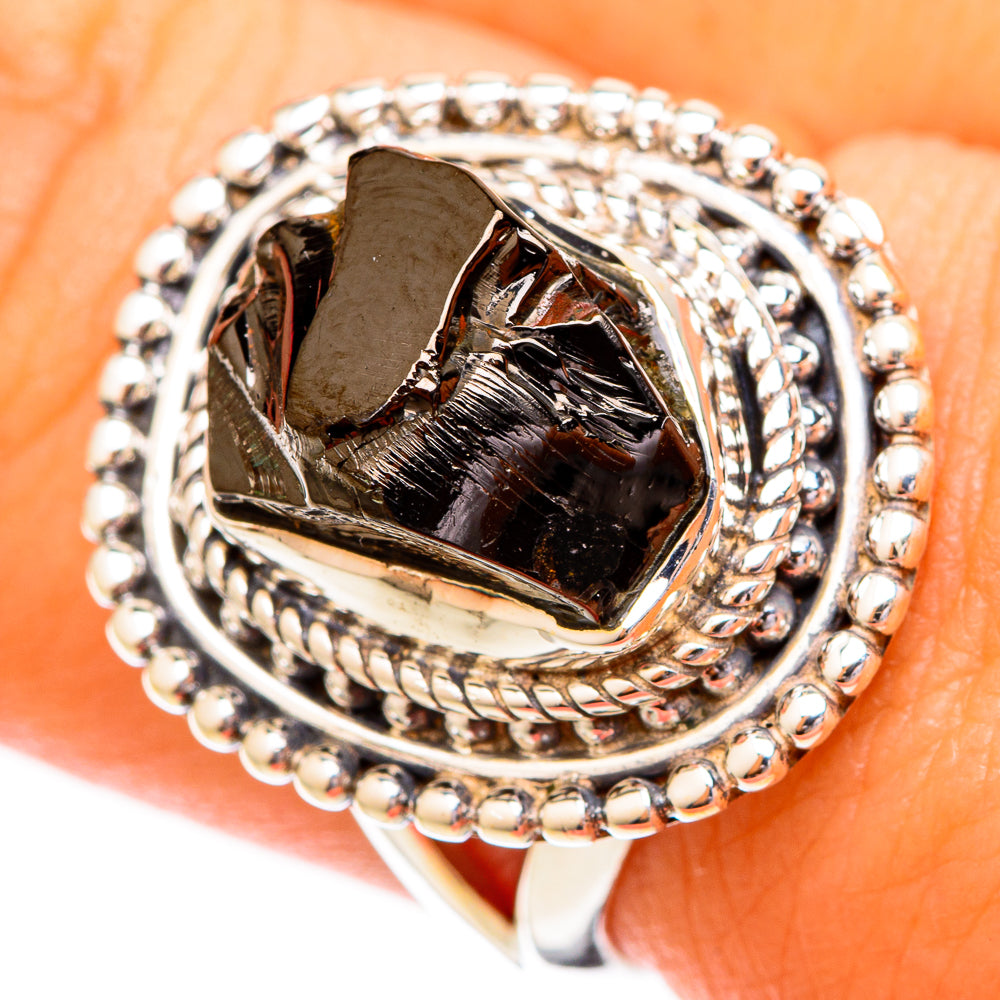 Shungite Rings handcrafted by Anasilvercos - RING121052