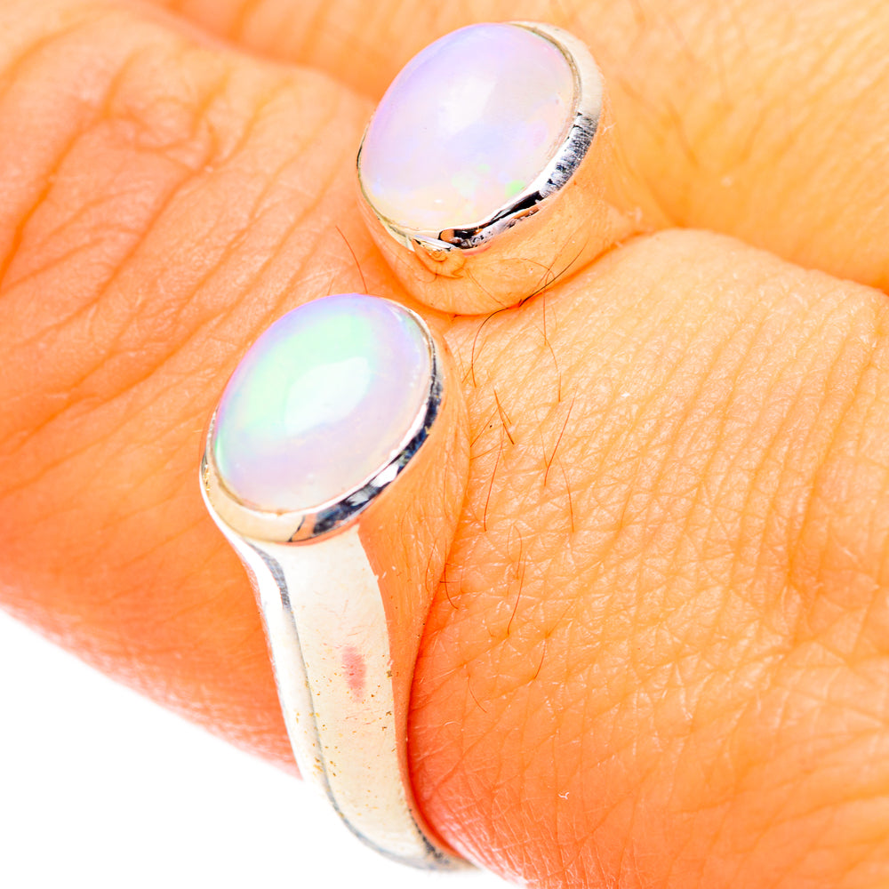 Ethiopian Opal Rings handcrafted by Anasilvercos - RING121059