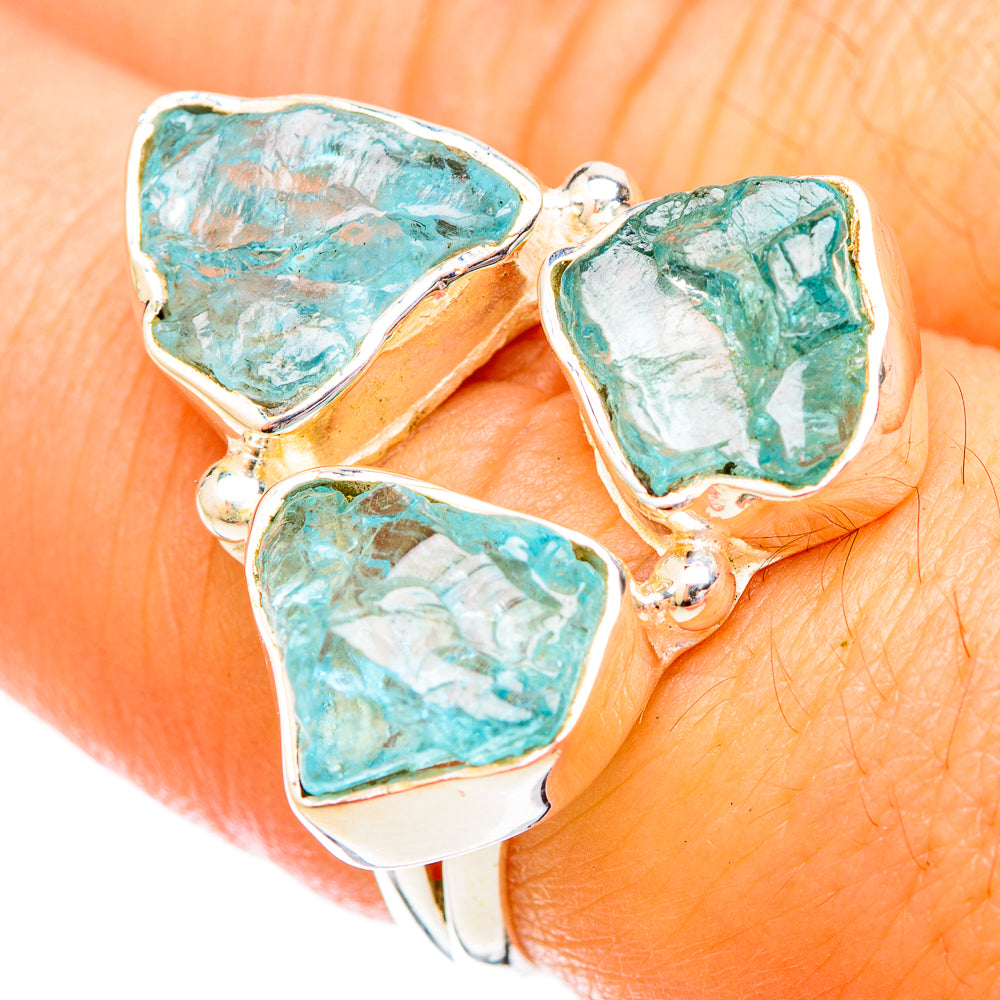 Apatite Rings handcrafted by Anasilvercos - RING121125
