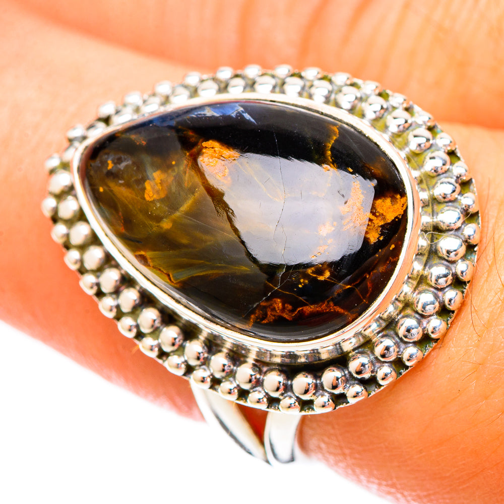 Labradorite Rings handcrafted by Anasilvercos - RING121144