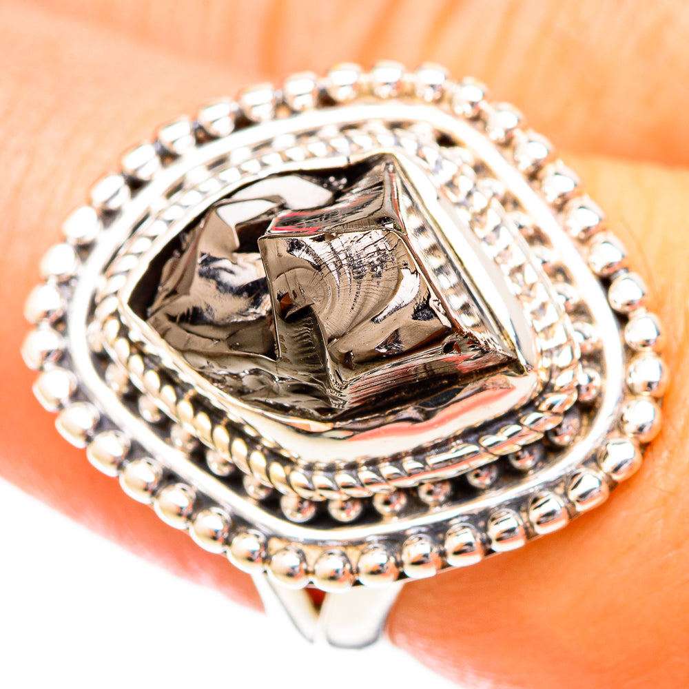 Shungite Rings handcrafted by Anasilvercos - RING121145