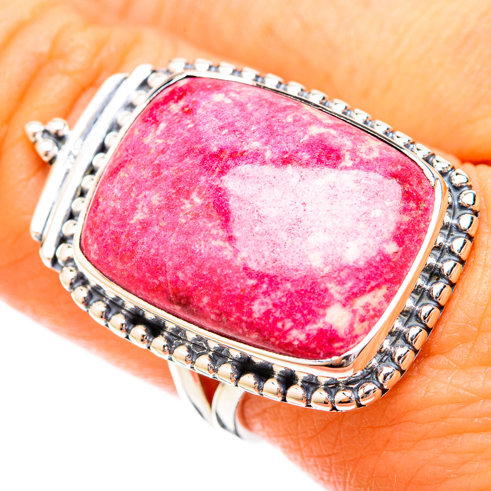 Thulite Rings handcrafted by Anasilvercos - RING121208