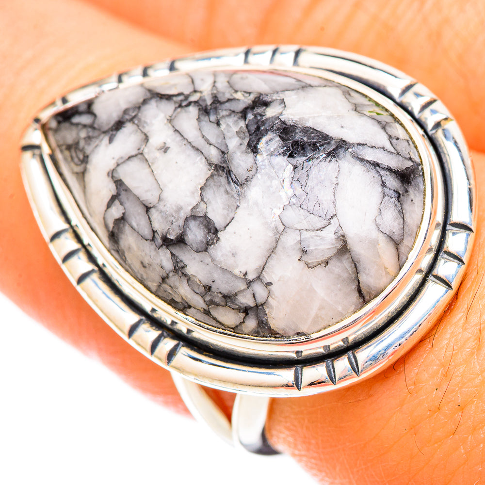 Pinolith Jasper Rings handcrafted by Anasilvercos - RING121214
