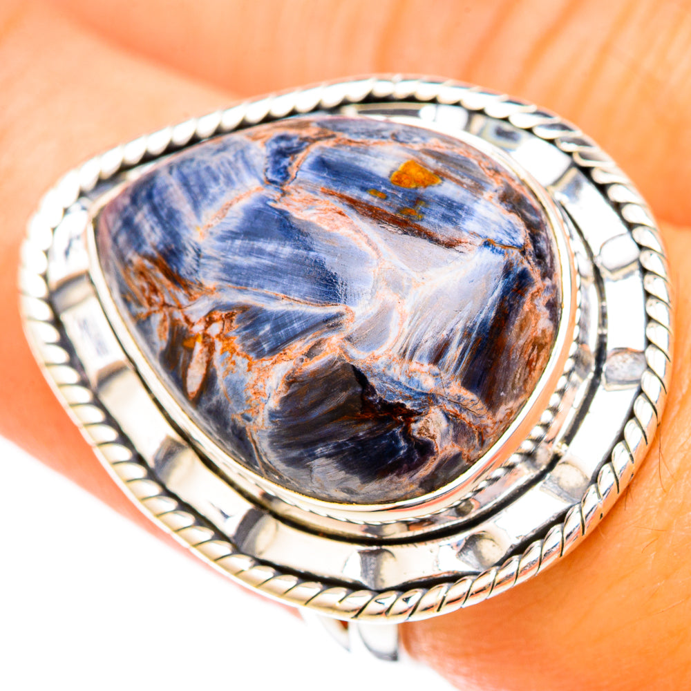 Pietersite Rings handcrafted by Anasilvercos - RING121215