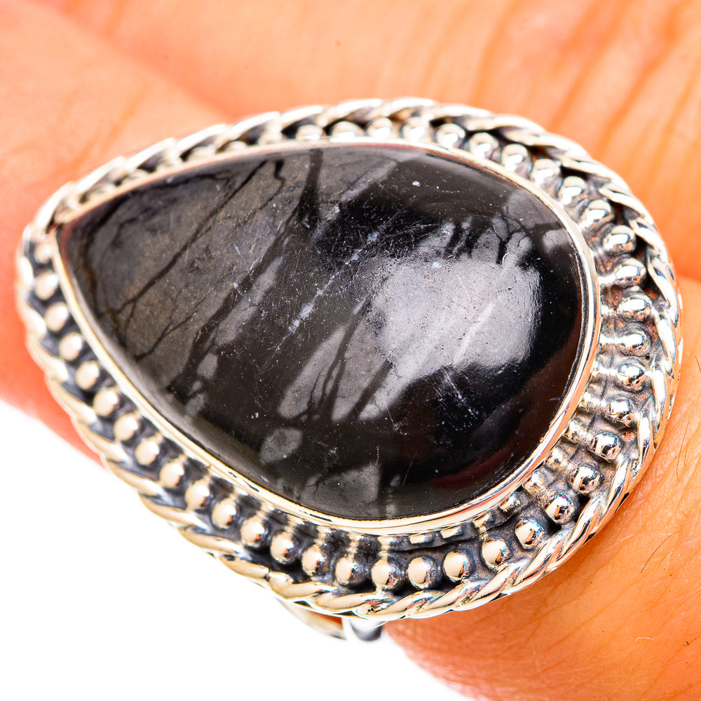 Picasso Jasper Rings handcrafted by Anasilvercos - RING121217