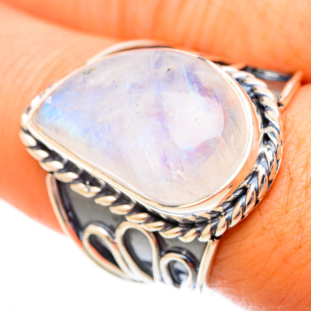 Dendritic Opal Rings handcrafted by Anasilvercos - RING121221