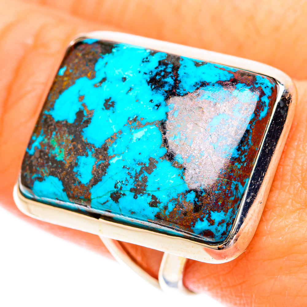Shattuckite Rings handcrafted by Anasilvercos - RING121237
