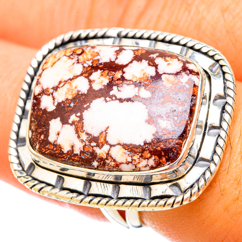 Wild Horse Jasper Rings handcrafted by Anasilvercos - RING121253