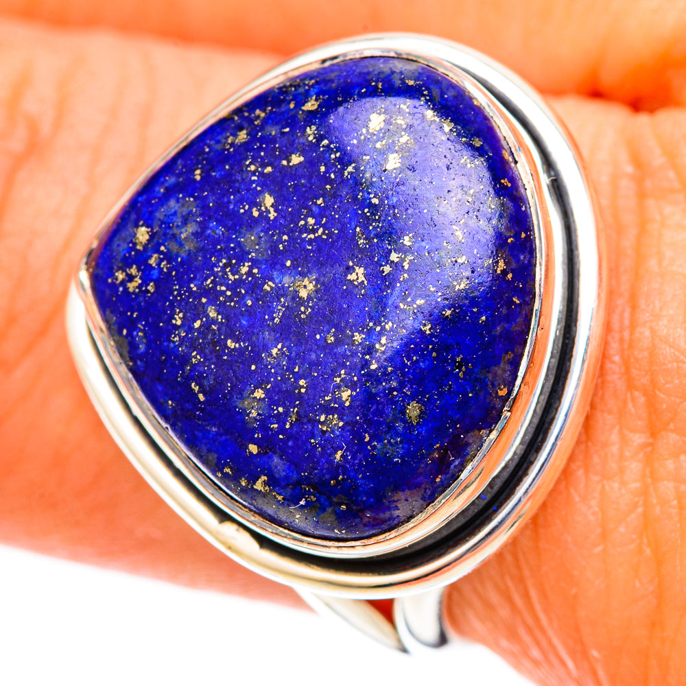 Lapis Lazuli Rings handcrafted by Anasilvercos - RING121333