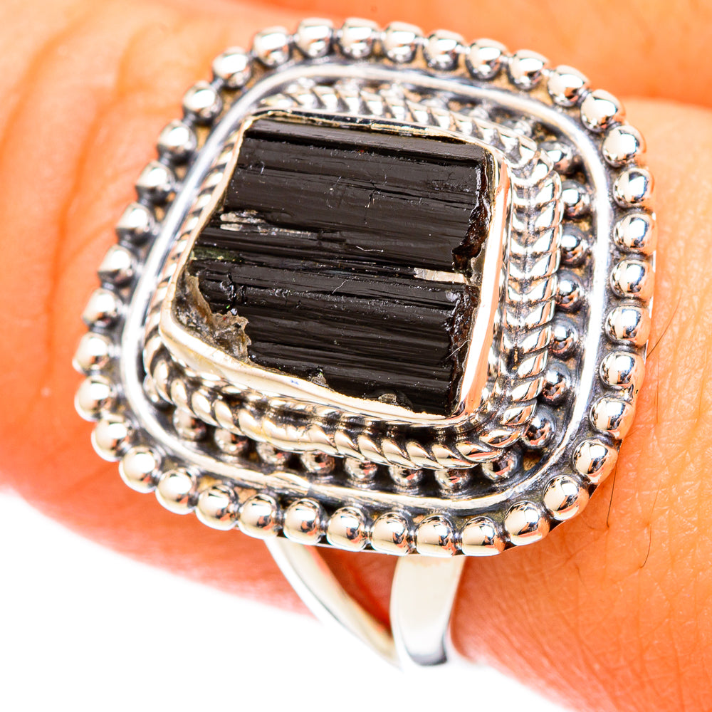 Tektite Rings handcrafted by Anasilvercos - RING121353
