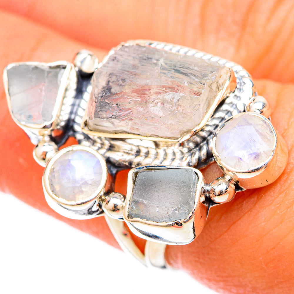 White Quartz Rings handcrafted by Anasilvercos - RING121363