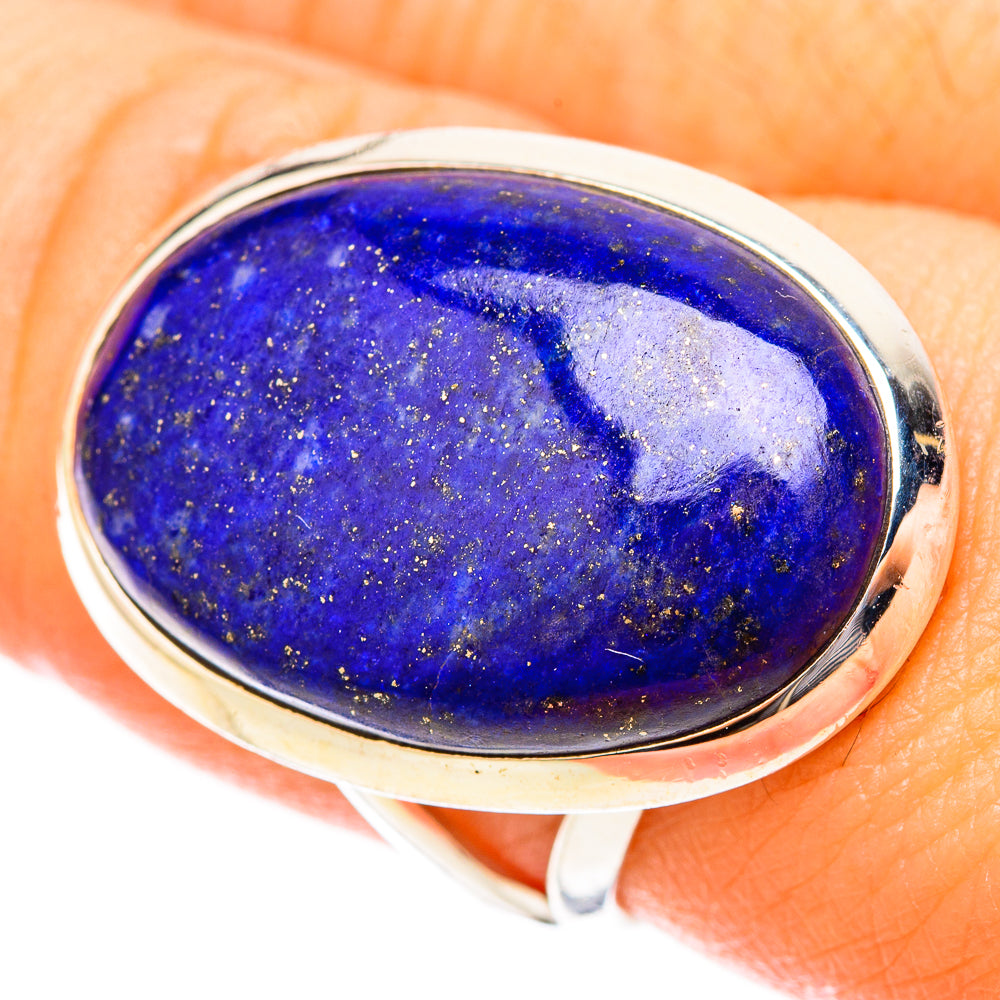Lapis Lazuli Rings handcrafted by Anasilvercos - RING121398
